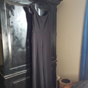 EXPRESS BLACK JUMPSUIT (off shoulder)